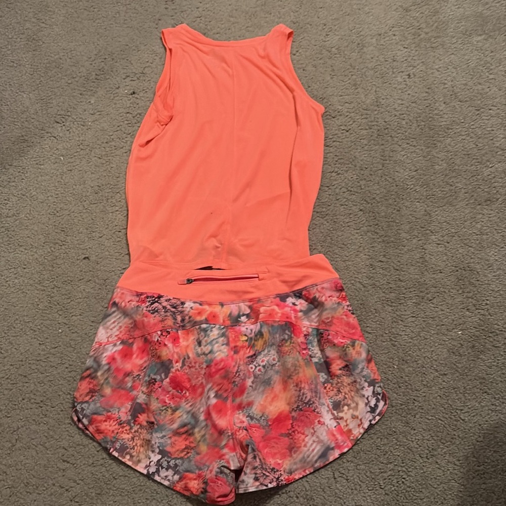 An Athleta Girl tank top and short set - Picture 2 of 5